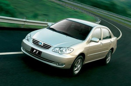 比亞迪F3新白金版 用心制勝