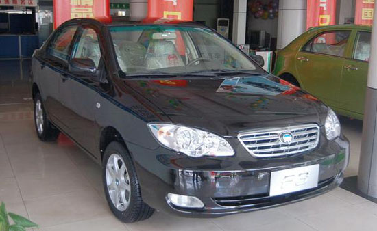 比亞迪F3新白金版 用心制勝