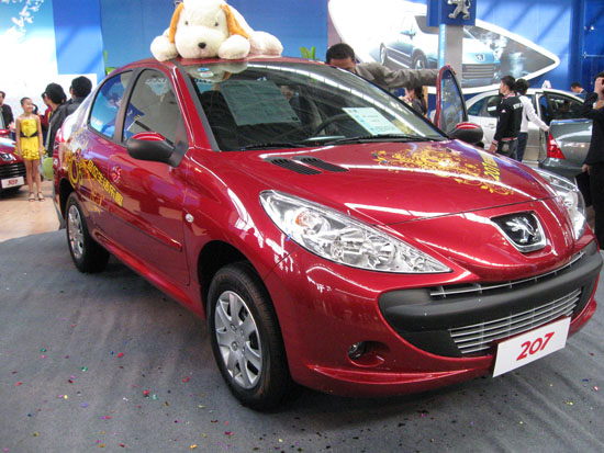 東風(fēng)標(biāo)致207