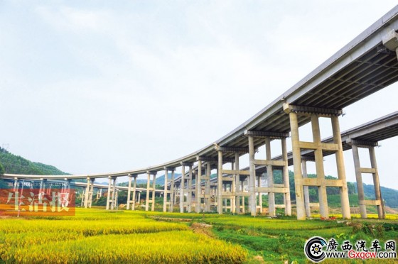 廣西4條高速公路12月底通車(chē) 六景之堵將緩解(圖)